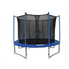 ExacMe 14-Foot Trampoline, with Enclosure and Ladder Set, Blue (Box 2 of 3)   